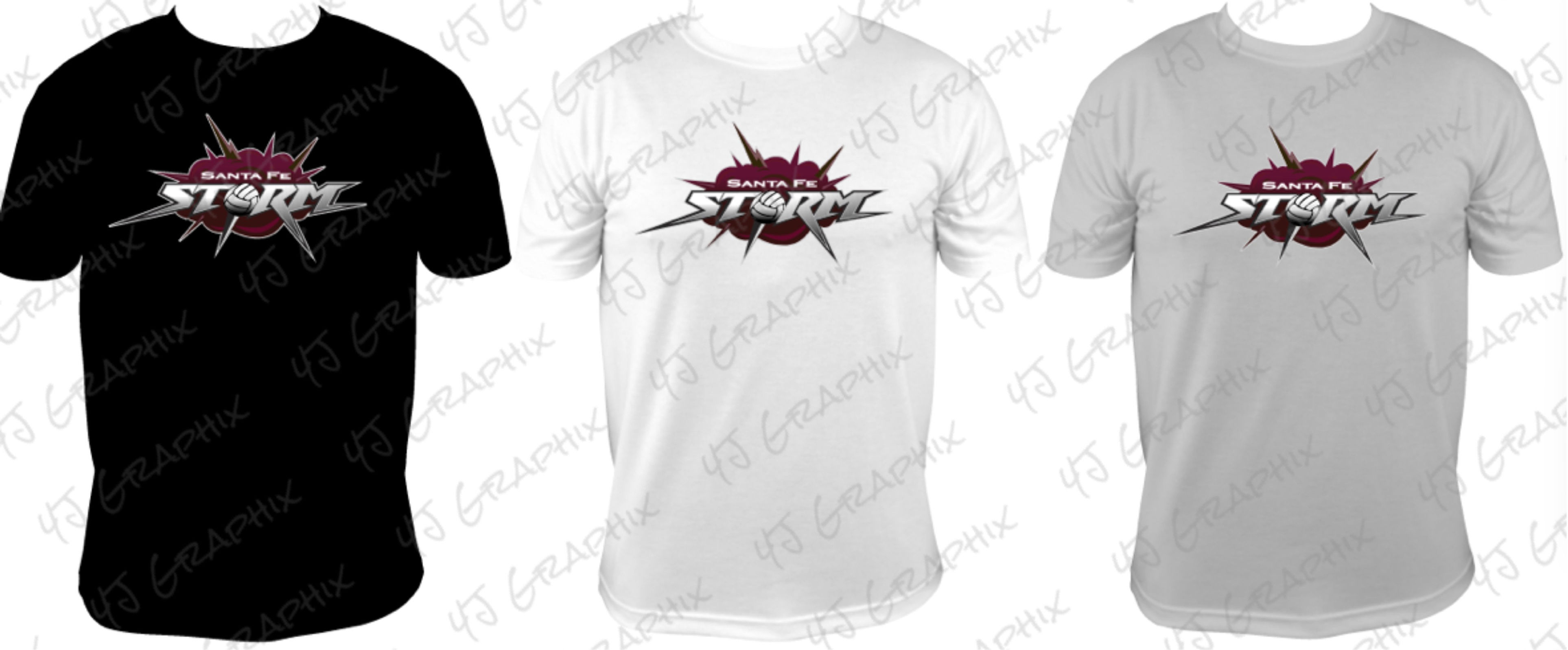 STORM Volleyball Dri-fit Tees