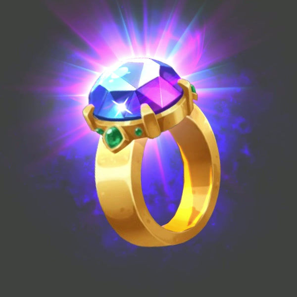 diamond ring Slot Symbol animated in Spine