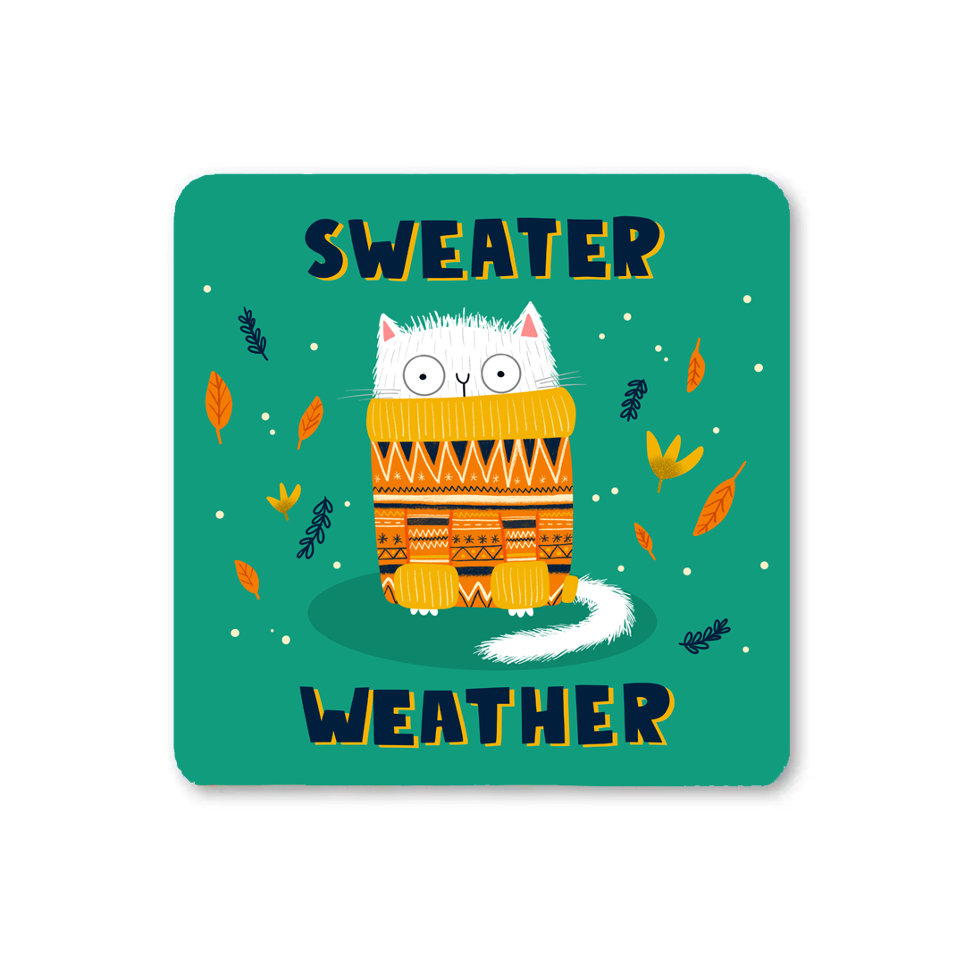 Sweater Weather Coaster (x6)