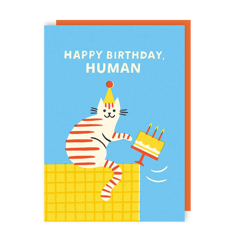 Cat Pushing Cake Off Table (x6)