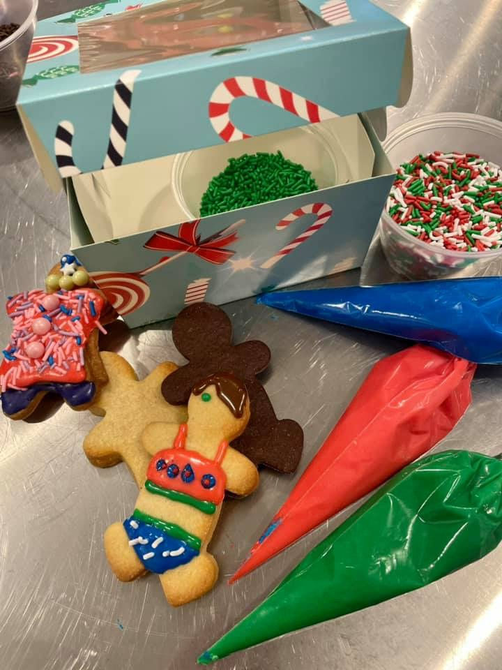 Ensemble de biscuits à décorer