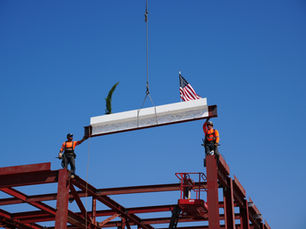 John W. North High School’s New Competition Gymnasium Beam Signing Ceremony