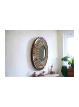 Thumbnail: Cork Mirror, 18” around