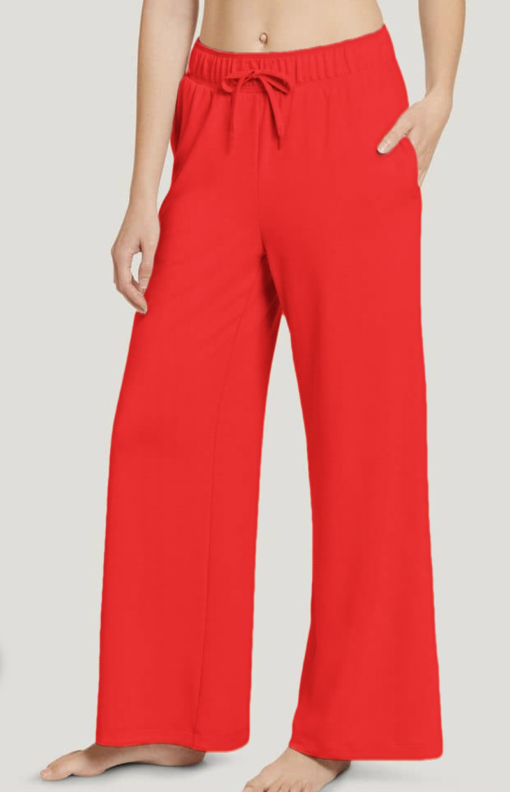 Thumbnail: Wide Leg Fleece Pant
