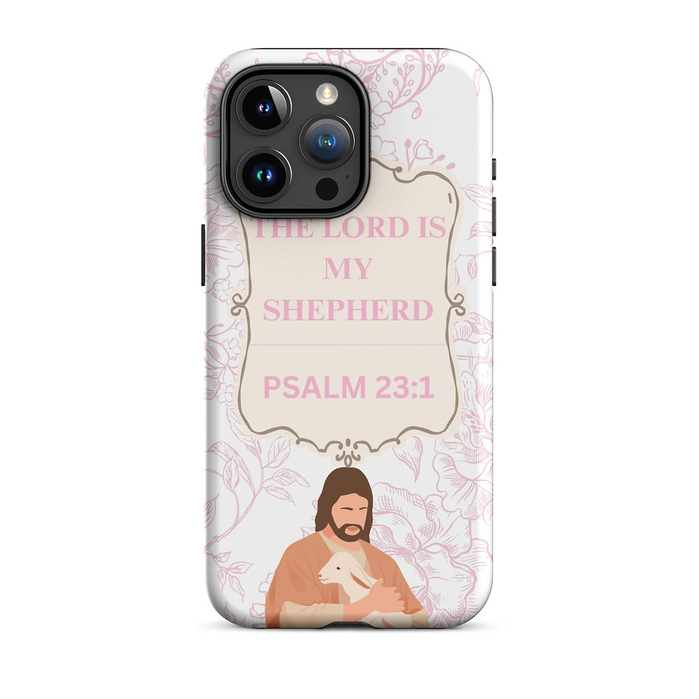 Thumbnail: The LORD is My Shepherd Tough Case for iPhone®