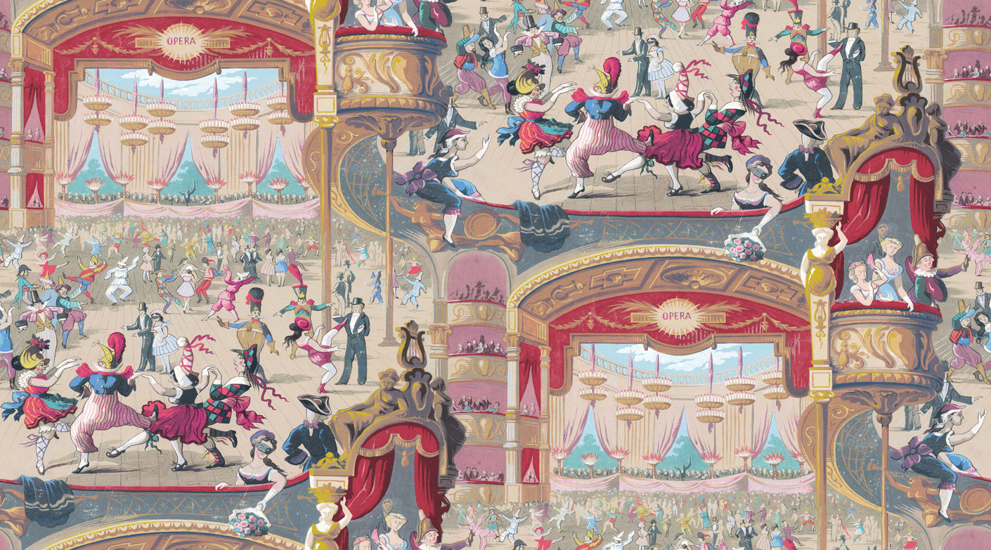 CARTA DA PARATI CABARET