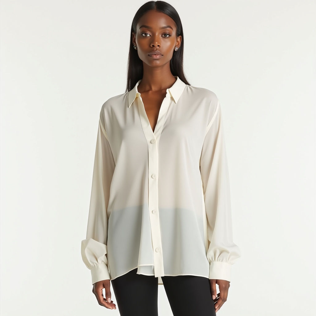 Blusa Seda Fluida