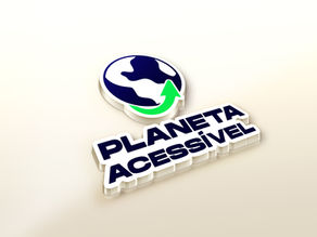 novo logo planeta acessível