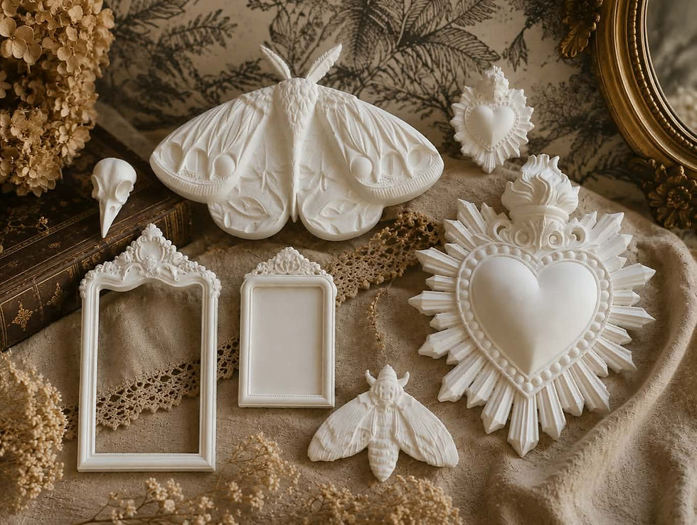 PIÈCES NON PEINTES