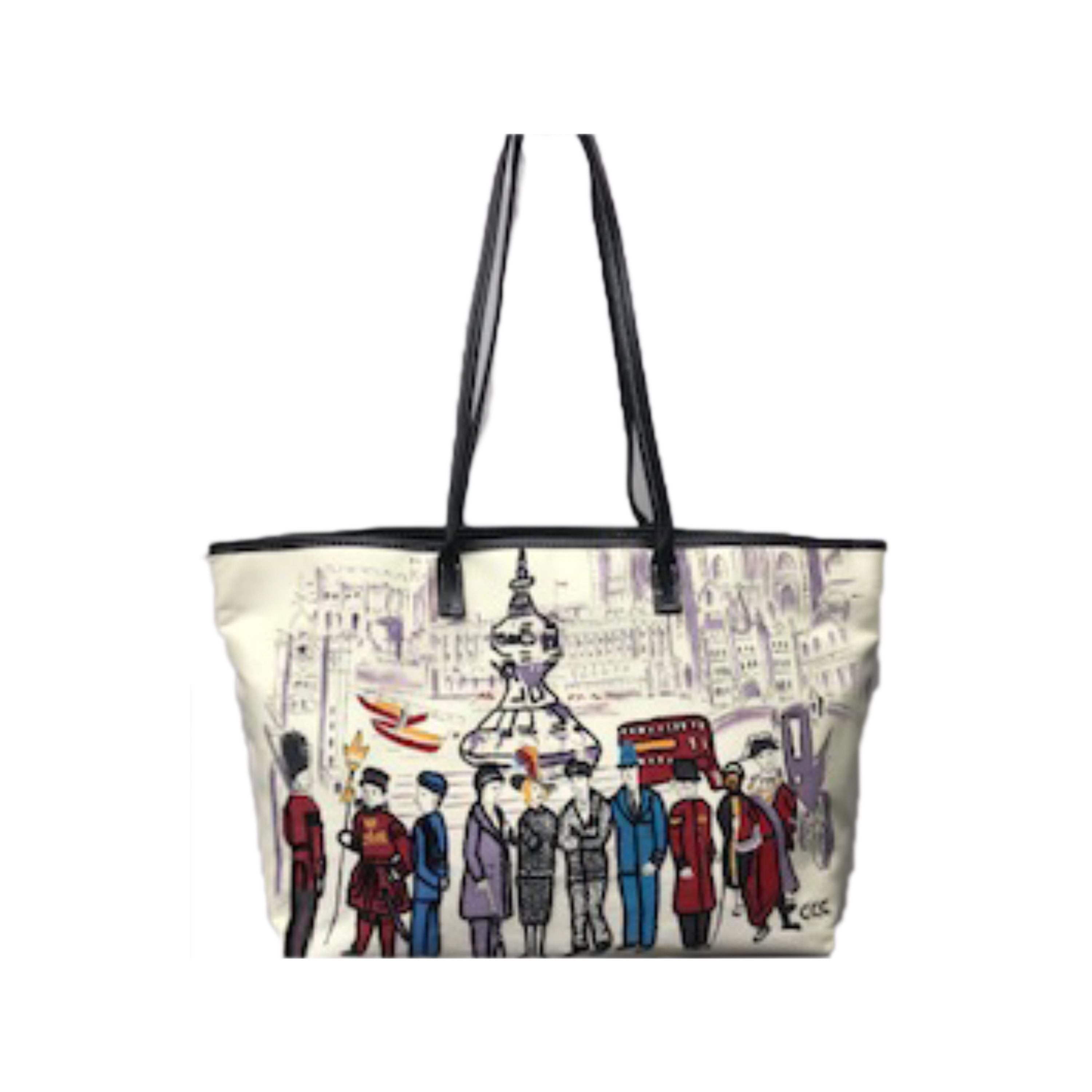 London Printed Tote