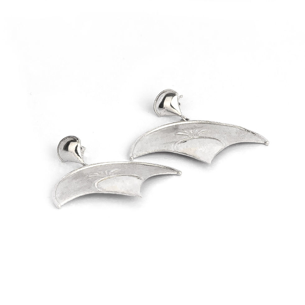 Thumbnail: Myth of Peacock Earrings | Sterling Silver 925°