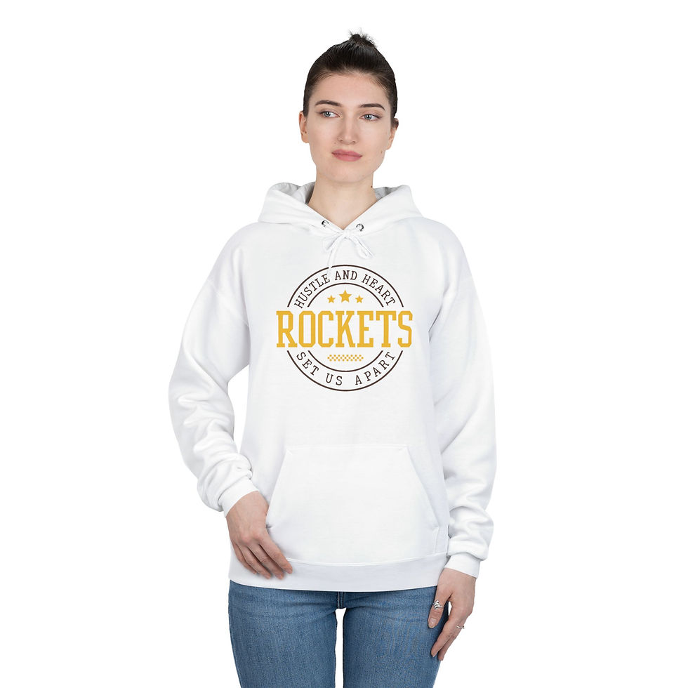 Thumbnail: 'Hustle & Heart' Unisex Pullover Hoodie