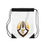 Miniatura: Rockets Emblem & 'Hustle & Heart' Design Drawstring Bag - White