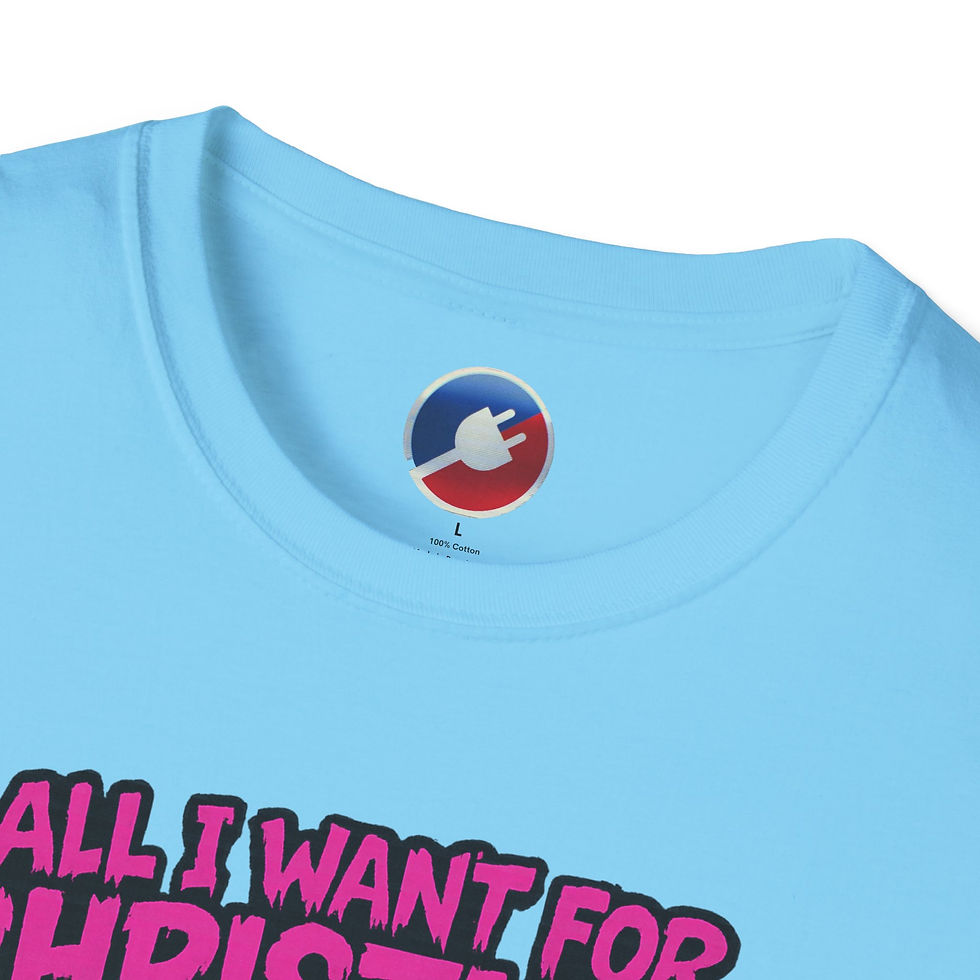 Thumbnail: 'All I Want for Christmas...Epstein Files' Monsters Unisex Softstyle T-Shirt