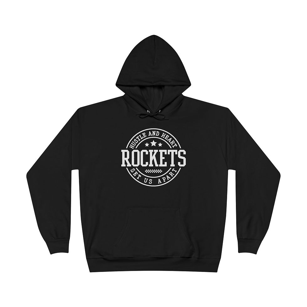 Thumbnail: 'Hustle & Heart' Unisex Pullover Hoodie