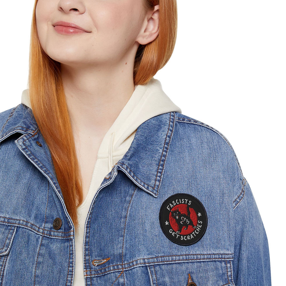 Miniatura: 'Fascists Get Scratches' Patch