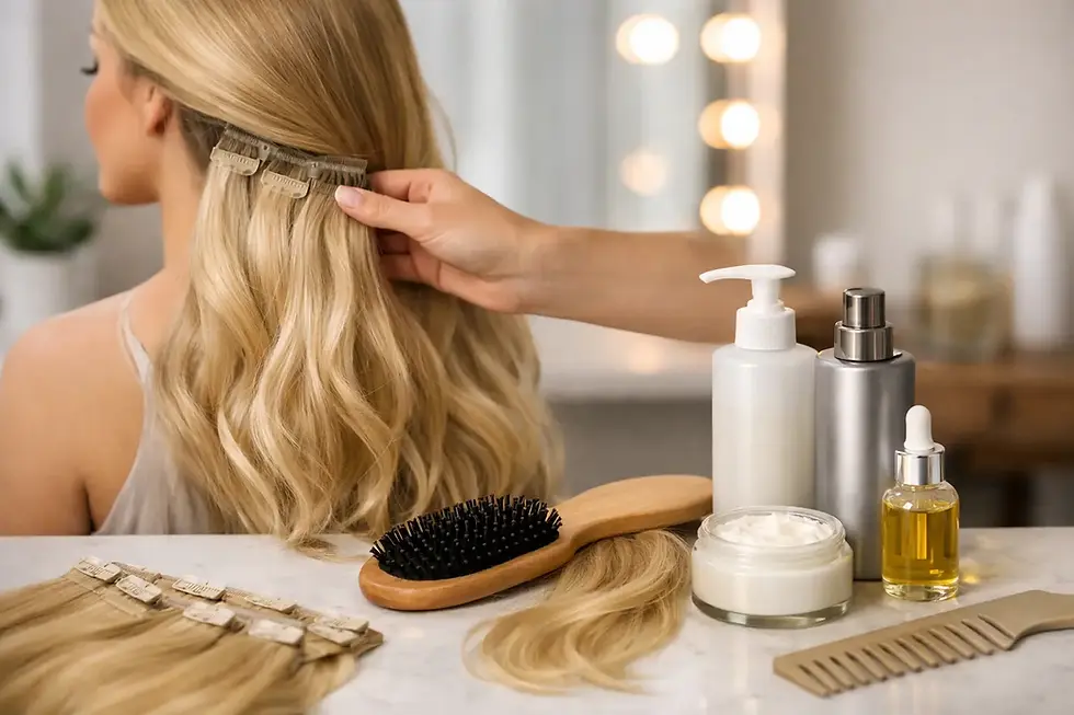Hair Extension Care Guide for Lasting Glam