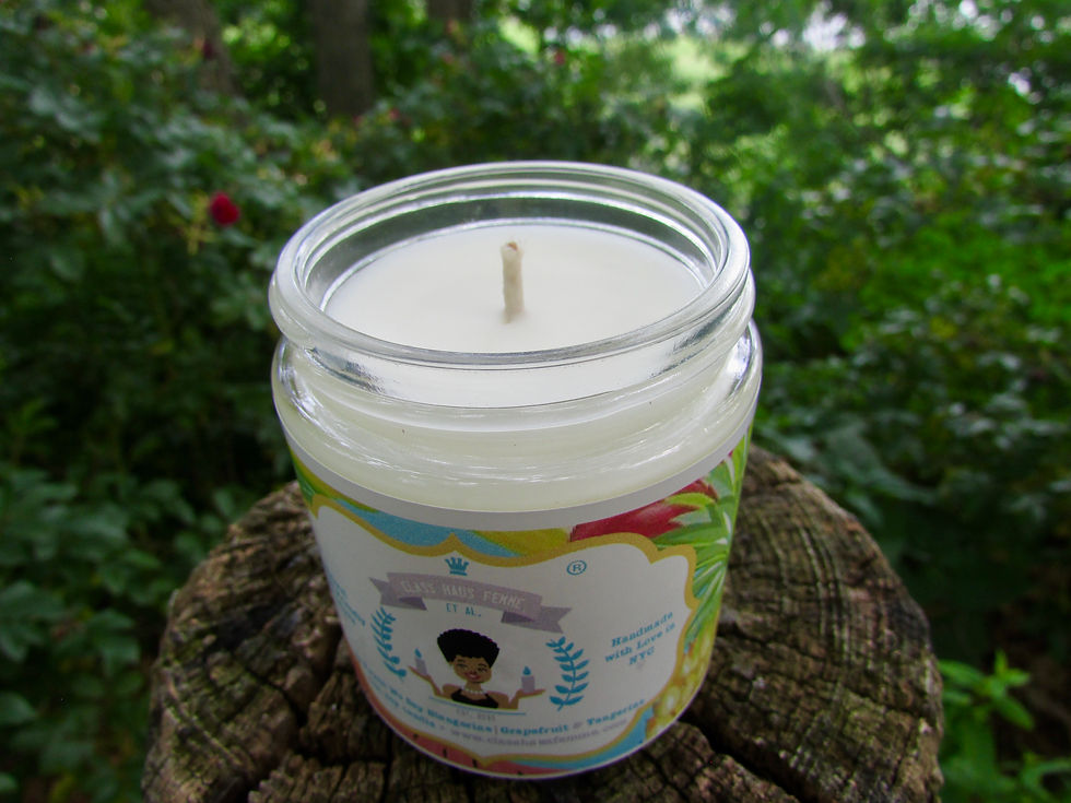 Thumbnail: In Patois We Say Stangerine | Grapefruit and Tangerine | 4oz. Soy Candle