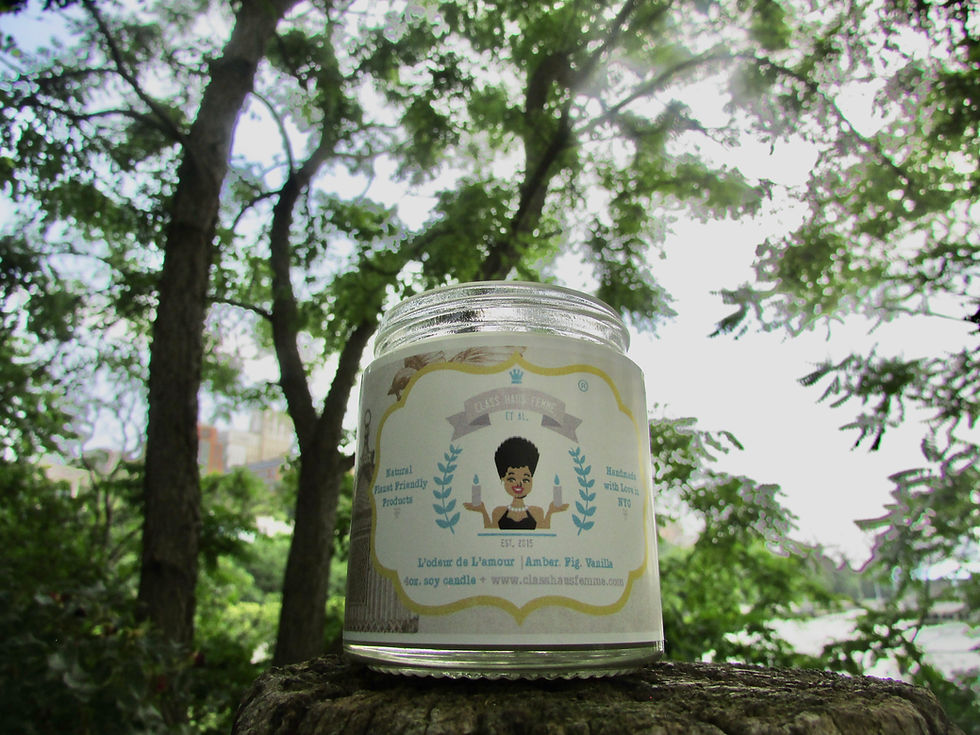 Thumbnail: L'odeur de L'amour | Amber. Fig. Vanilla  | 4oz. Soy Candle