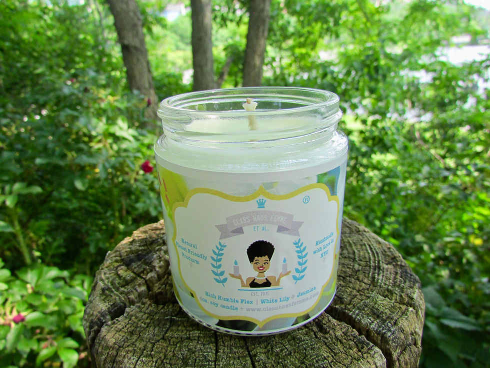 Thumbnail: Rich Humble Flex | White Lily and Jasmine | 4oz. Soy Candle