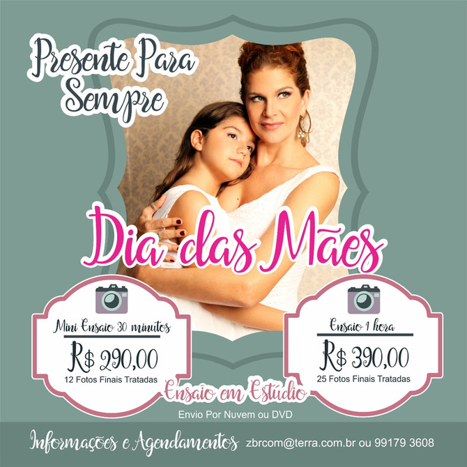 Promoção Exclusiva Para Presentear No Dia Das Mães!