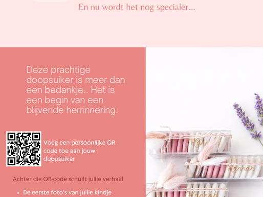 Doopsuiker met een verhaal