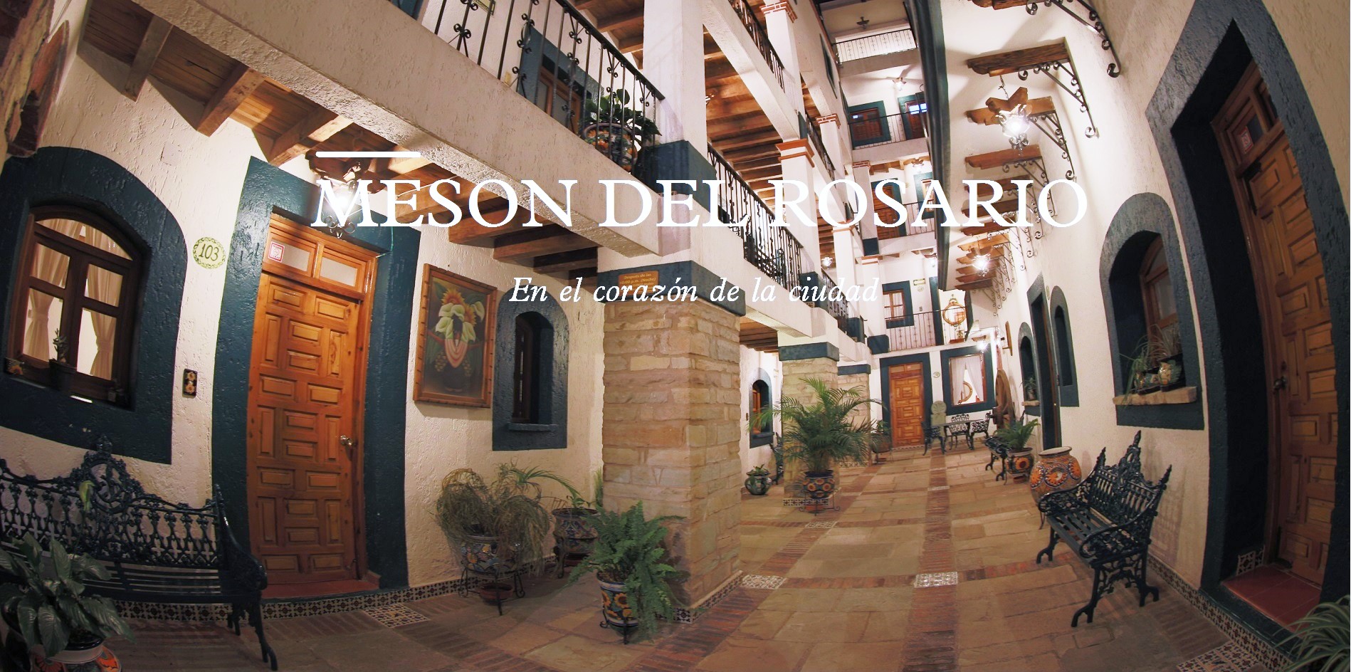 Hotel Mesón del Rosario Guanajuato Hoteles En Guanajuato