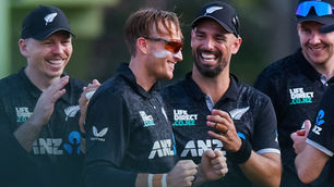 Jayden Lennox bowls Black Caps to victory