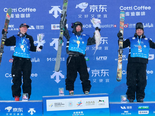 Melville Ives wins Freeski Halfpipe in China