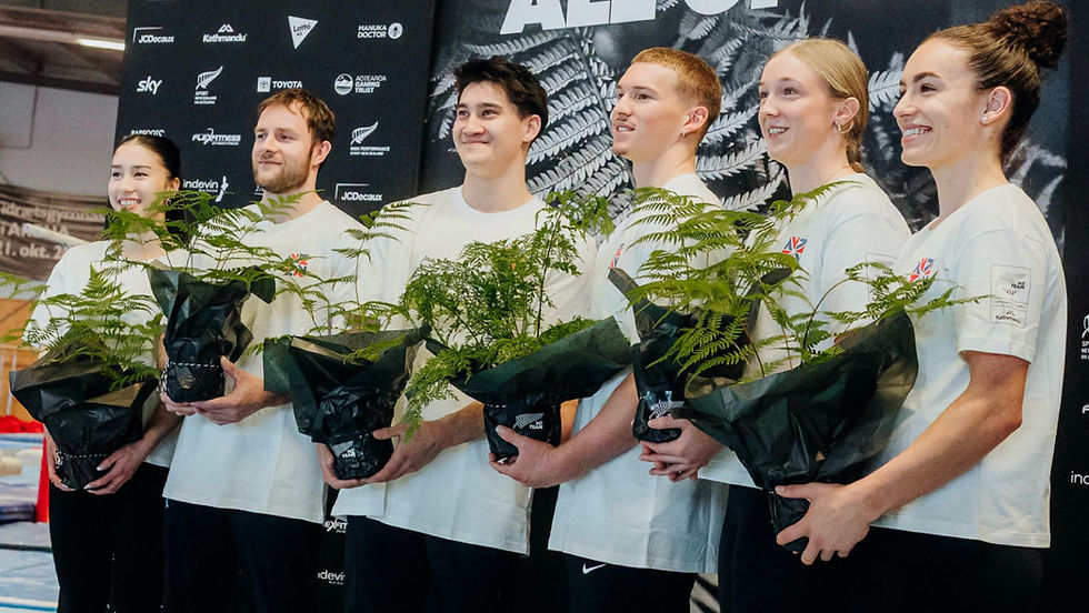 New Zealand team for Glasgow ready for action