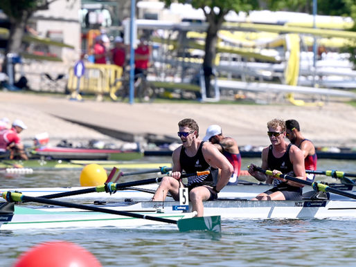 Taylor, Welch target medal at rowing World Cup