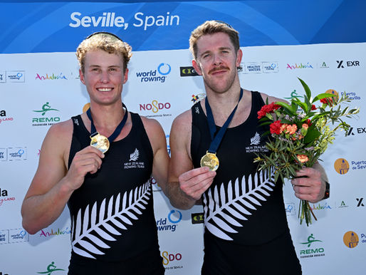Kiwis take gold and bronze at Rowing World Cup