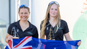 Kiwi crew win Under-19 29er world sailing title