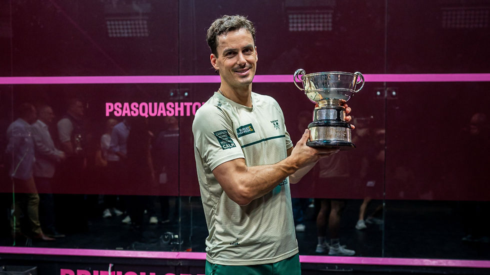 Paul Coll third triumph at British Open