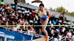 McCartney takes pole vault silver at Paris