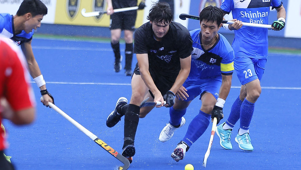 Black Sticks men dominate Korea