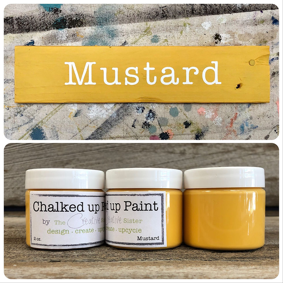 Chalked up Paint - Mustard