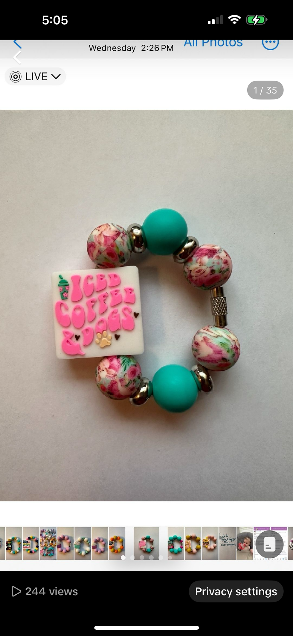 Thumbnail: Cup or backpack charms