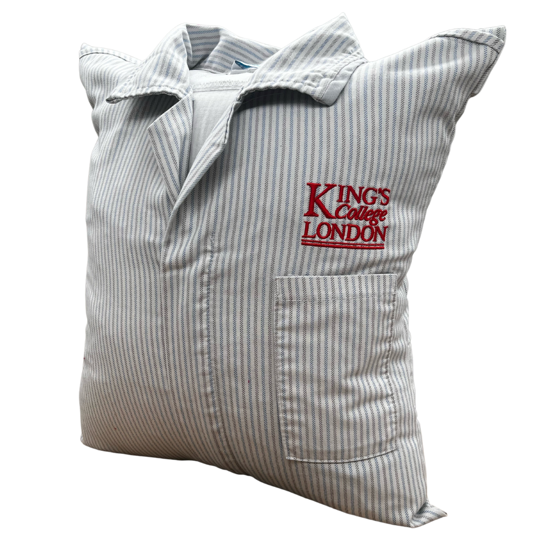 Keepsake Cushion made from a Nurses Uniform