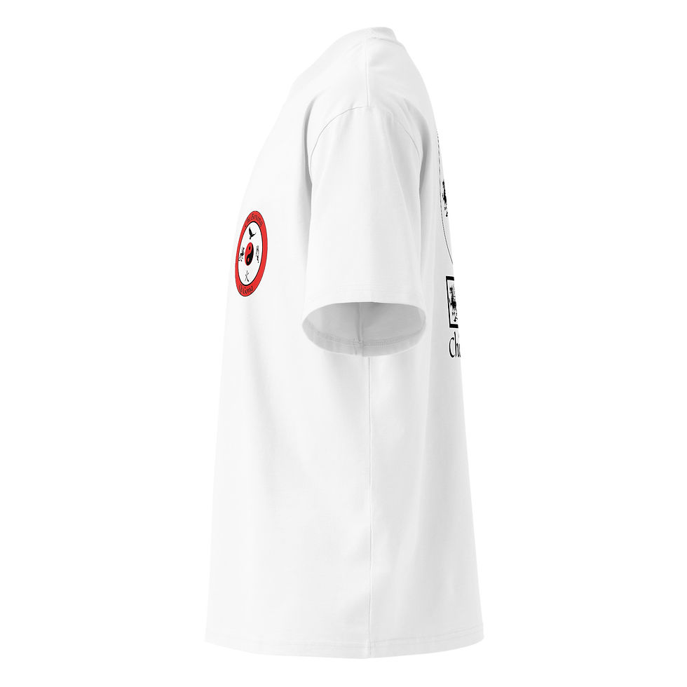 Thumbnail: Activity Shirt Oversized High Neck Chi Boxing White