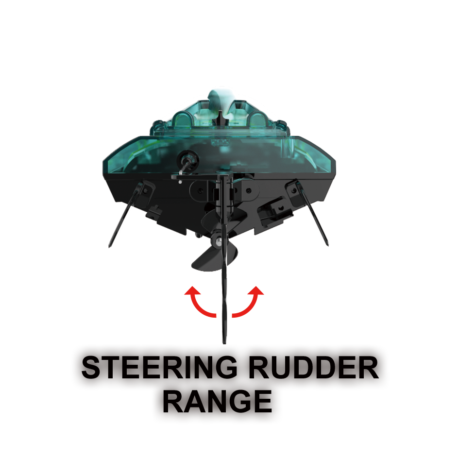 Thumbnail: H155 1:36 RC REALIZE Hi-Speed Transparent Boat 遙控閃燈賽艇