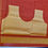 Thumbnail: Banarsi Katan Silk Saree In Red Colour With Gold Zari Border 
