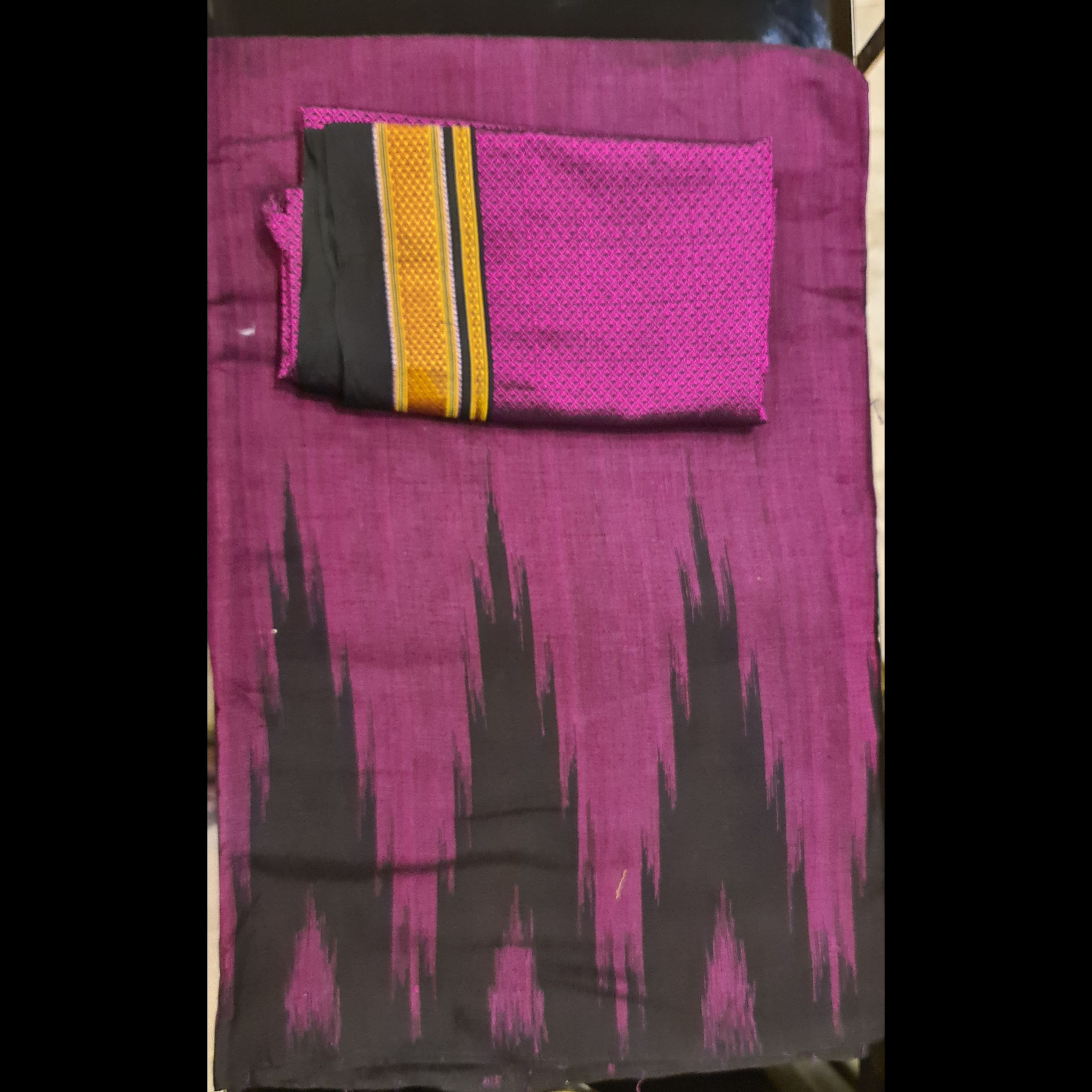 IKKAT  COTTON  SAREE 