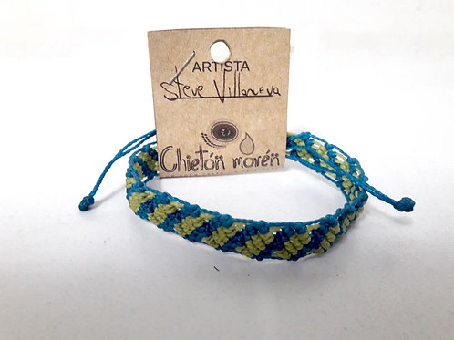 Pulsera de macramé