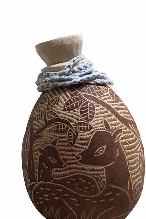 Small gourd (jícara) canteen