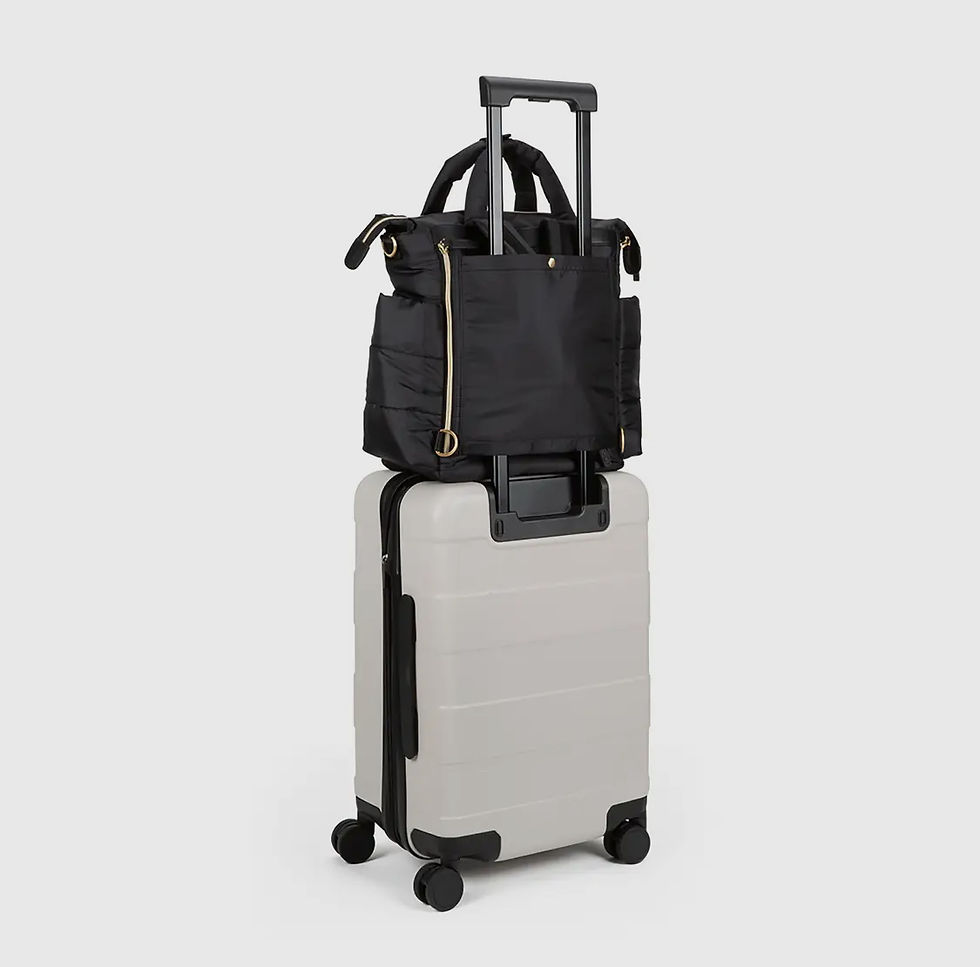 Thumbnail: Itzy Ritzy Dream Convertible Midnight Black Bag