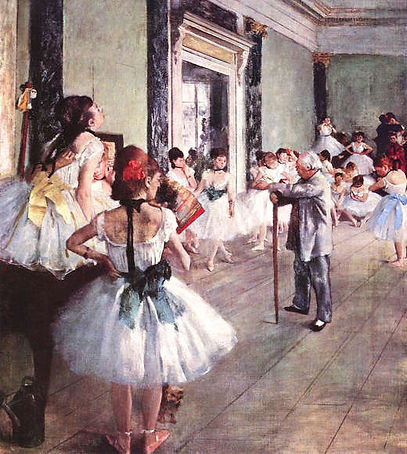Edgar Degas : La classe de danse