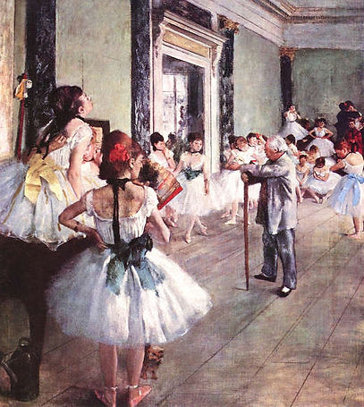 Edgar Degas : La classe de danse