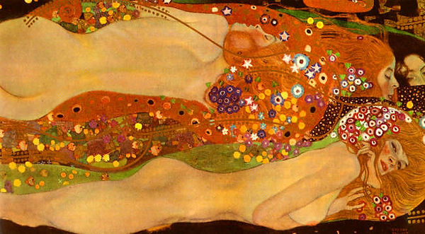 Gustav Klimt : Wasserschlangen