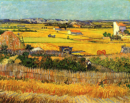 Vincent Van Gogh : Harvest at la Crau